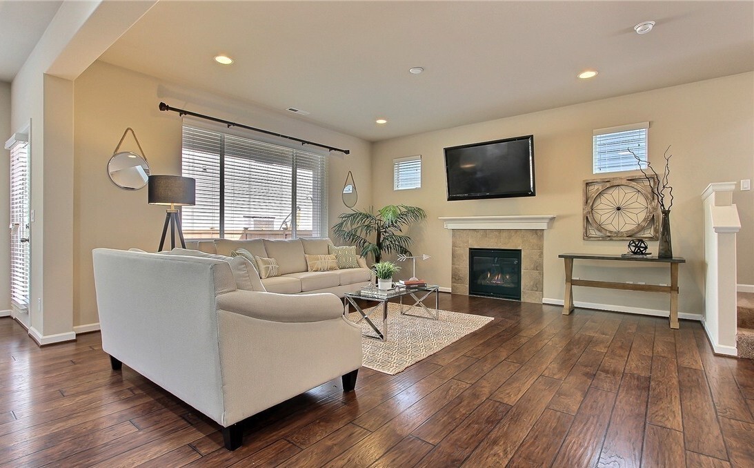 Open living / dining / kitchen - 8840 Jayden Dr NE