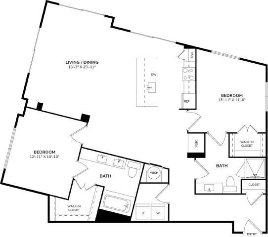 Floorplan - Windsor South Lamar