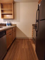 Galley Kitchen - Pinehurst Apartments