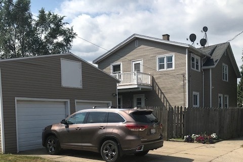 Rear of property - 6703 35th Ave