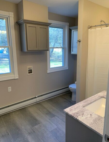 Washer/Dryer hookup on far wall. - 1744 Farmington Ave