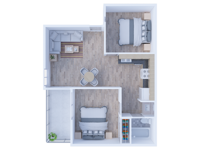 Floorplan - The Vue on Camelback Apartments