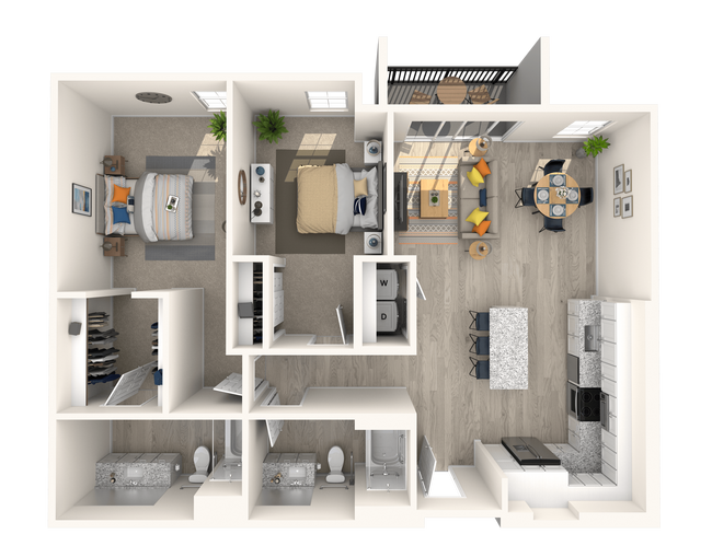 Floorplan - Melody on Main