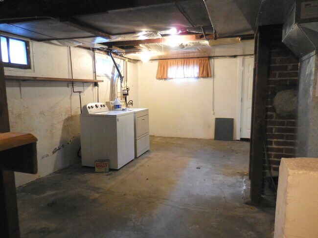 Washer & dryer are located in the basement - 4626 N Mullen St