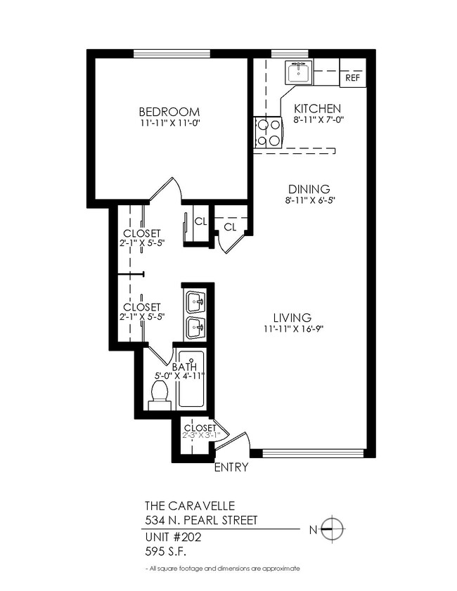 Floorplan - The Caravelle