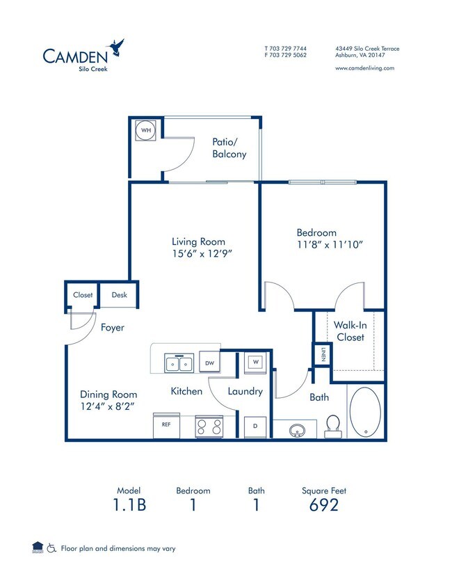 Floorplan - Camden Silo Creek
