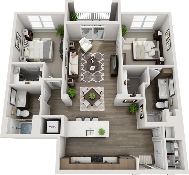 Floorplan - Lantower Weston Corners