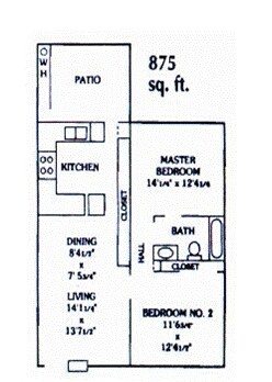 2BR/1BA - Snapp Apartments