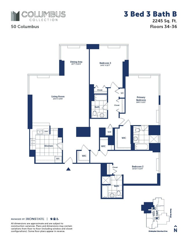 Floorplan - 50 Columbus