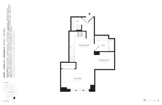 Floorplan - 535 W 43rd Street