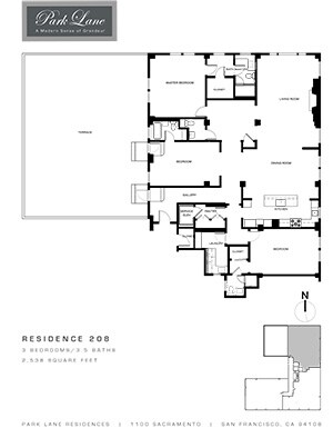 3BR/3.5BA - Park Lane