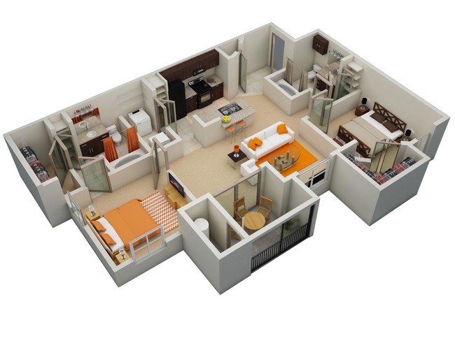 Floorplan - Courtney Bend