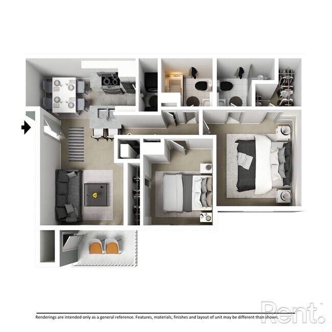 Building Photo - Beautiful 2-bedroom 2 bath apartment, UPSTAIRS WITH A LAKEVIEW.