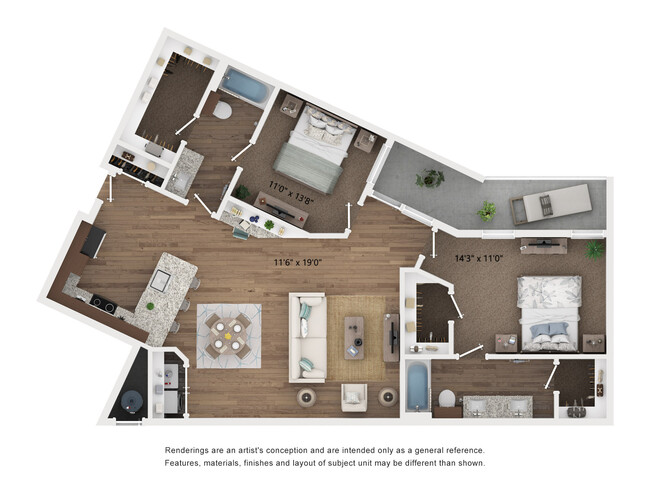 Floorplan - The Everson