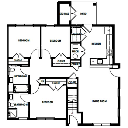 Floorplan - Victory Commons