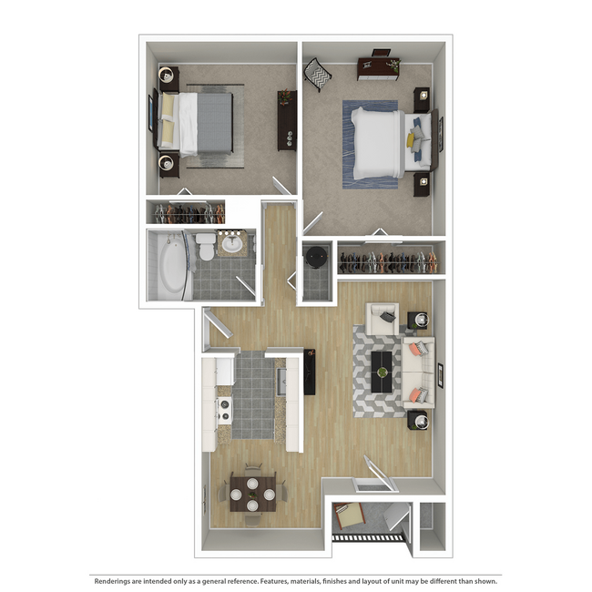 Floorplan - Laurel Park Apartments