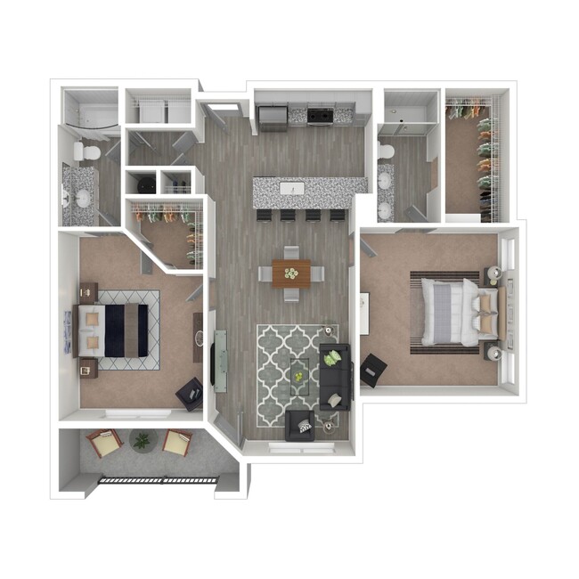 Floorplan - Treadway at New Trails Apartments