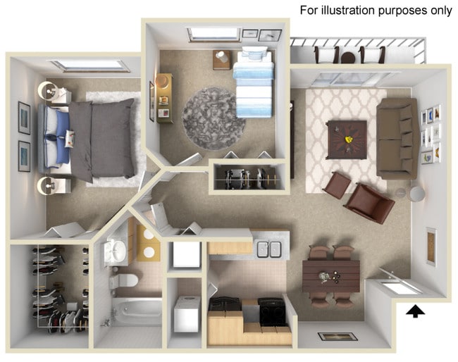 Floorplan - Crossings at University