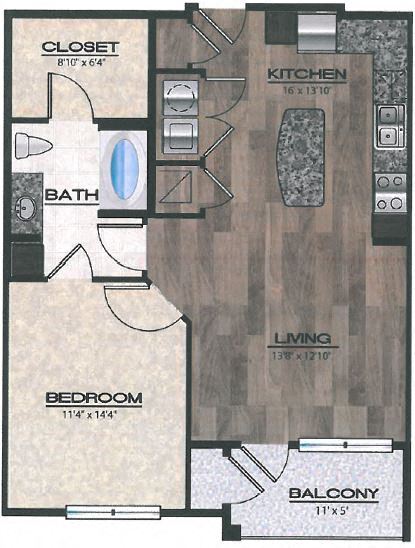 Floorplan - The Rialto