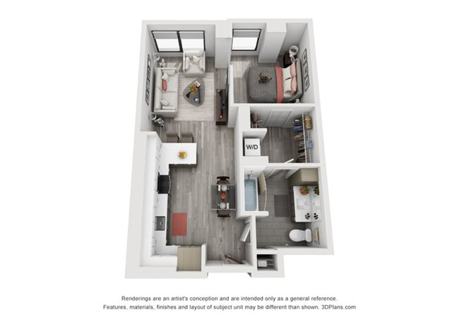 Floorplan - Residences at Addison Clark