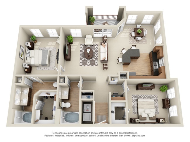 Floorplan - Sorrento at Tuscan Lakes