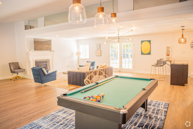 Clubhouse Pool Table - Ashley Woods