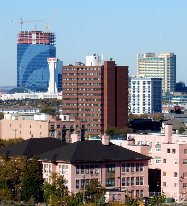 View from the southwest - New York Avenue Apartments