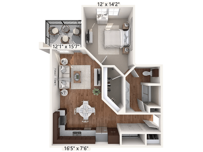 Floorplan - Bridge at Indigo