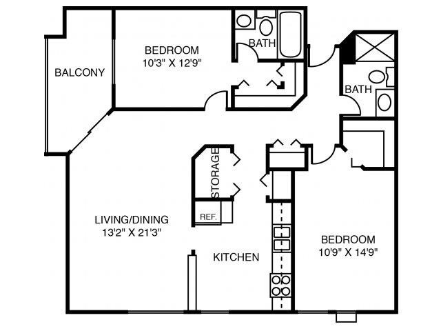 Floorplan - Parkside at Medicine Lake