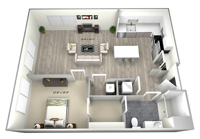 Floorplan - 735 Truman Apartments