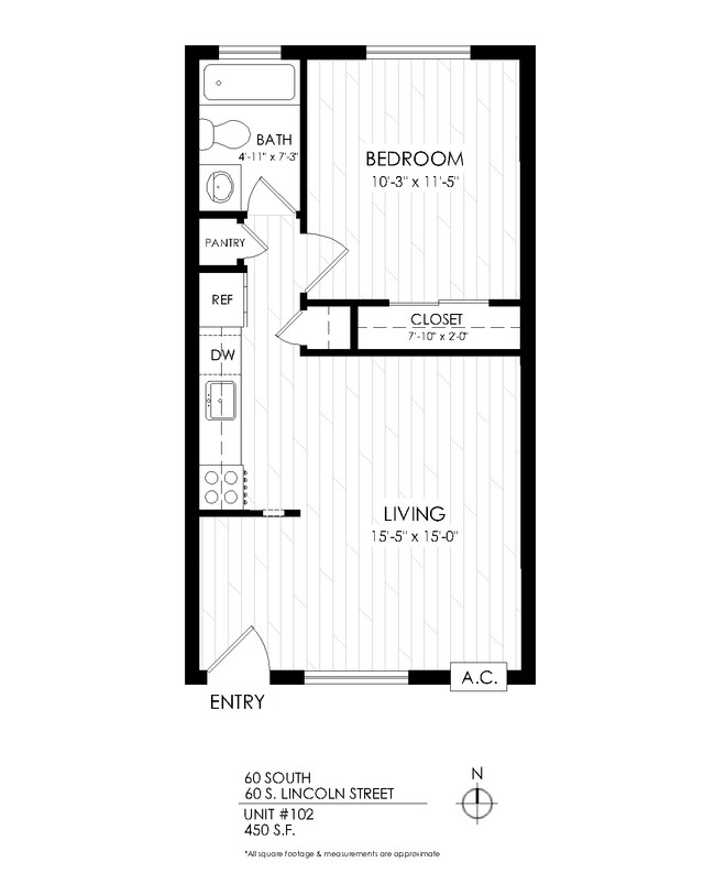 Floorplan - 60 South