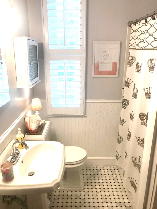 Fully tiled bath with ceramic tub! You will never want to step foot into a plastic tub again. - 1337 E. Morehead Street