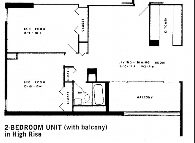 Floorplan - Twin Towers