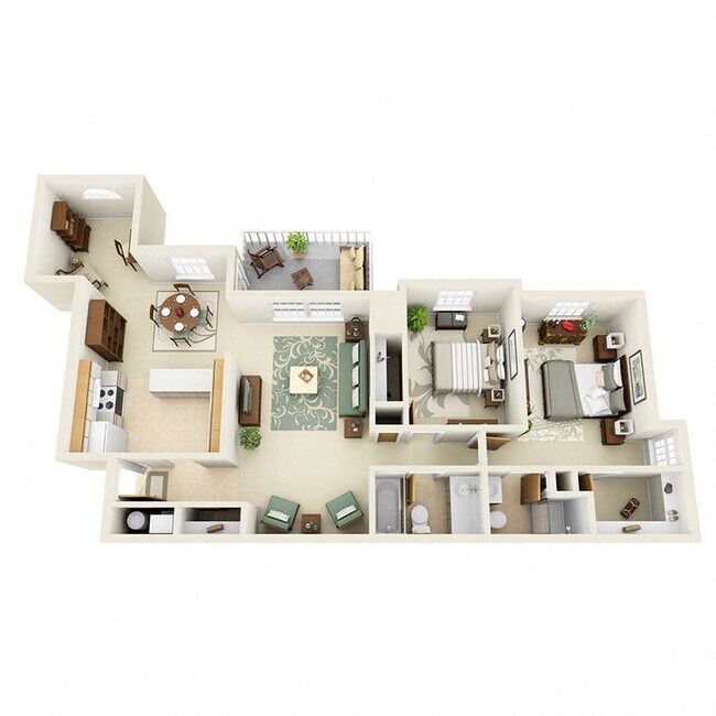 Floorplan - Woodland Valley Apartments