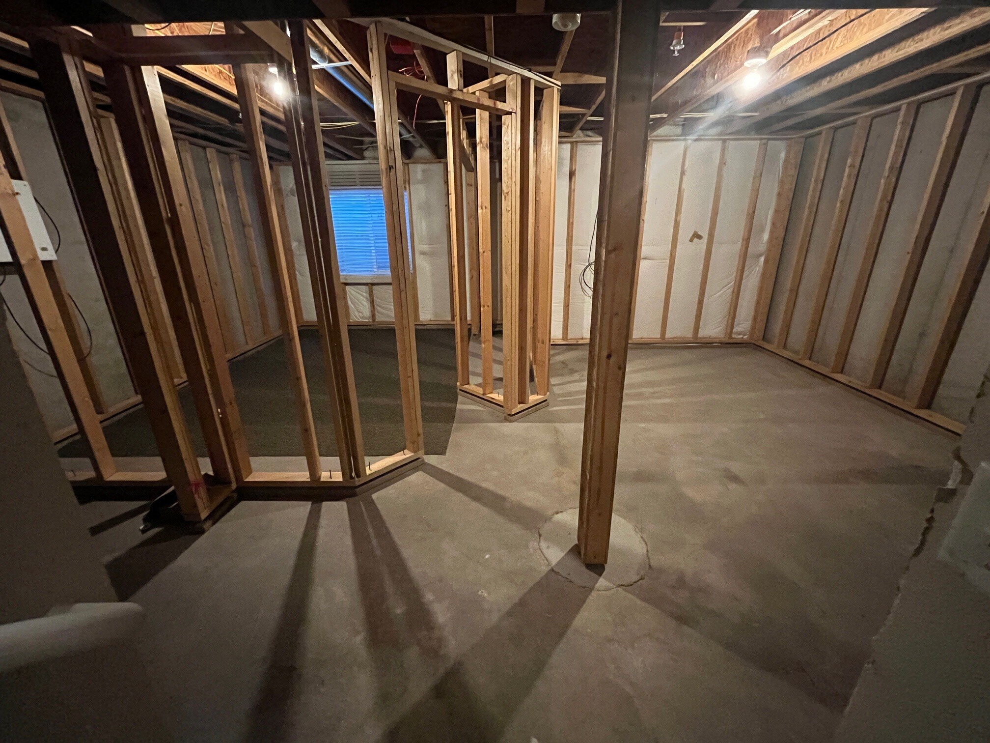 Unfinished basement, great for storage! - 2621 Rigden Pky