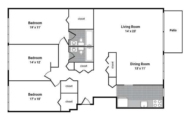 3B/3BA 02 - Tedwyn Apartments