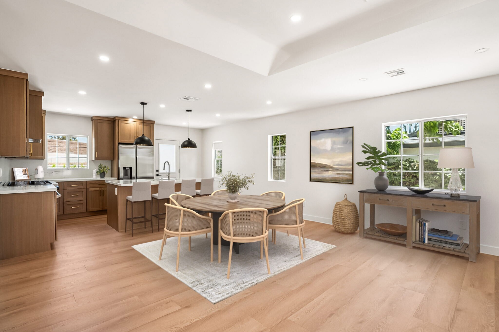 Kitchen | Virtually Staged - 4702 Kraft Ave
