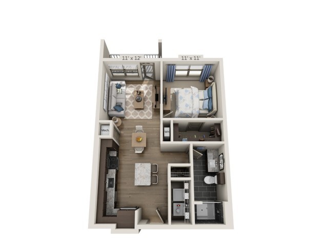 Floorplan - Overture Fair Ridge 62+ Active Adult Apart...