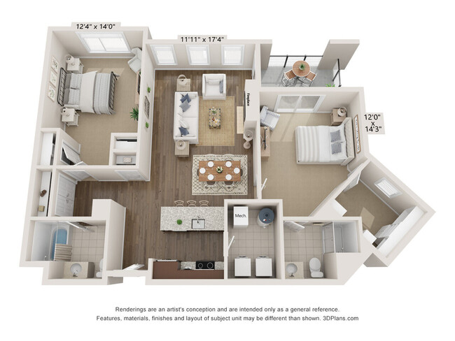 Floorplan - 2 WEST