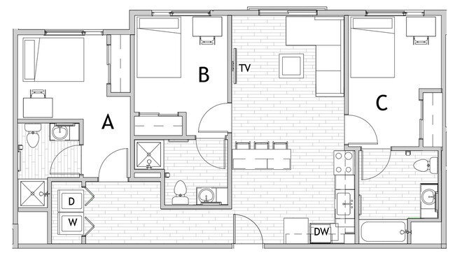 3x3 A 2 - Luxury Housing - Uncommon Fort Collins