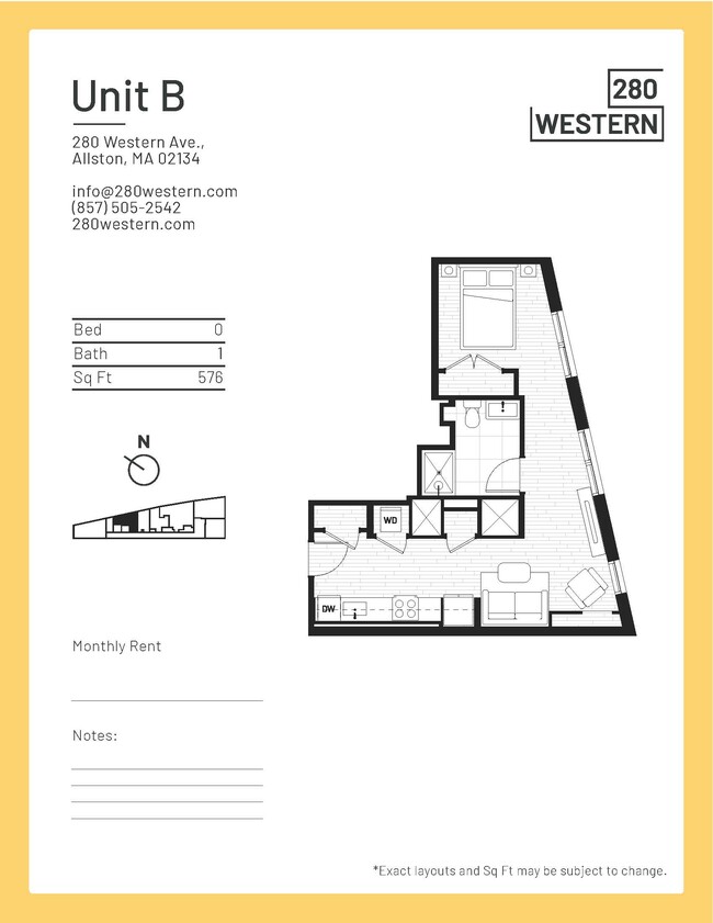 Floorplan - 280 Western