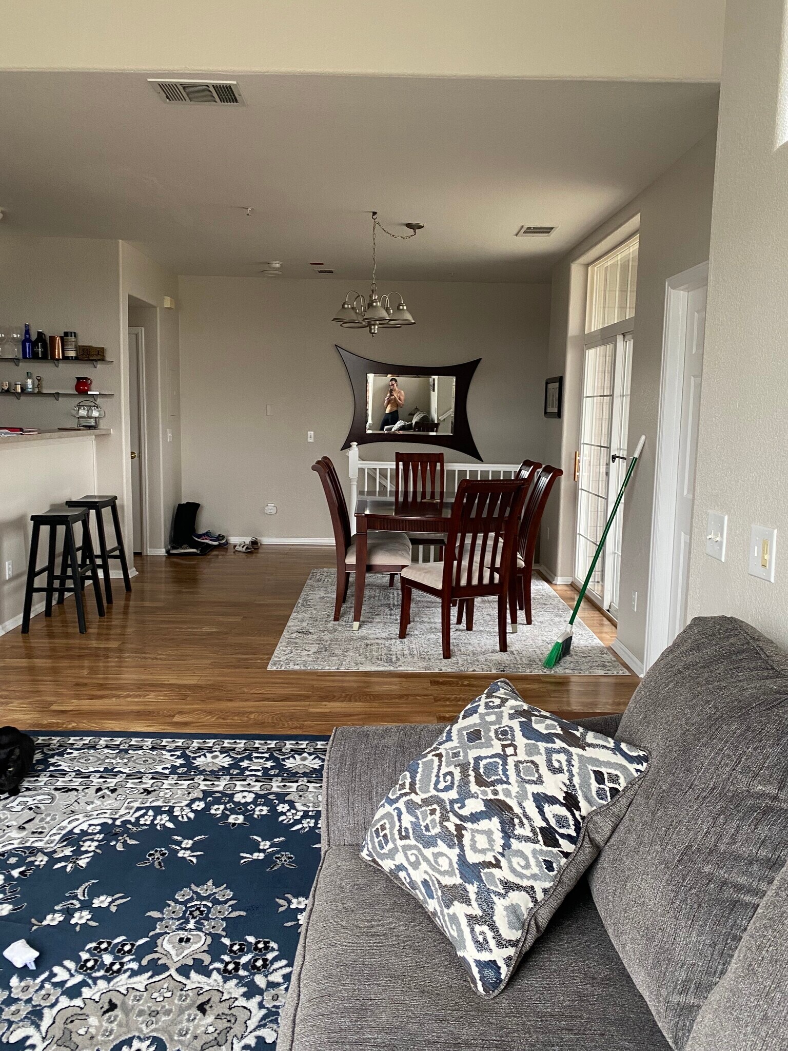 View from couch - 9408 E Florida Ave