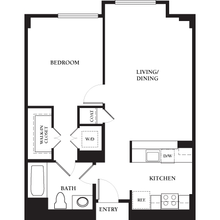 Floorplan - Strata at Mission Bay Apartments