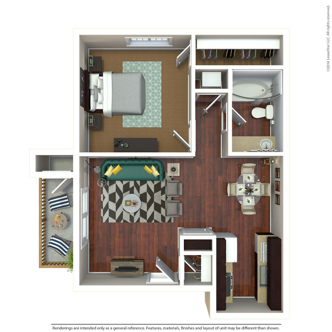 Floorplan - Breckenridge Village Apartments