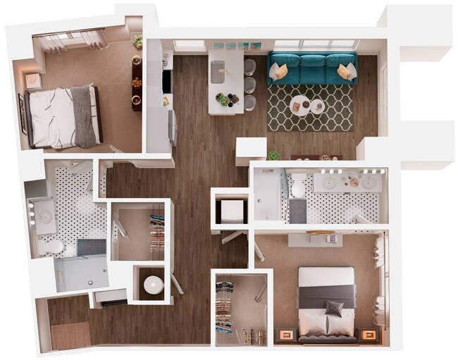 Floorplan - The Crown of Queen City