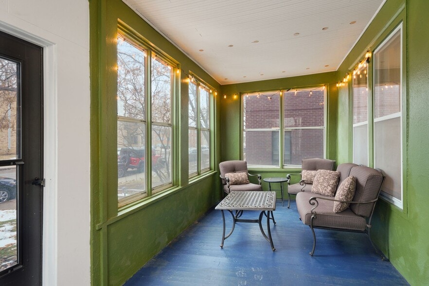 Insulated three-season porch. - 3032 grand ave