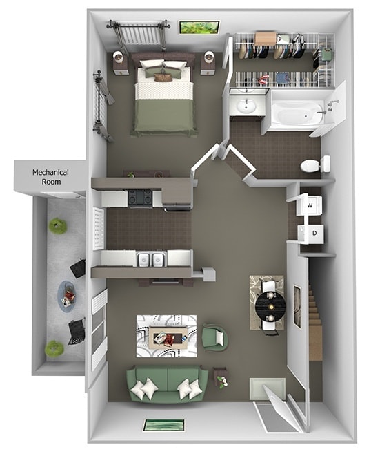 Floorplan - Antelope Ridge Apartments