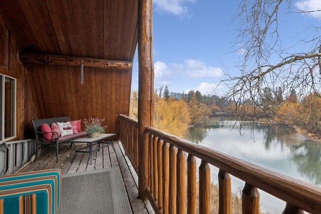 Building Photo - Riverfront Whitefish Cabin w/ Private Dock + Walk to Downtown