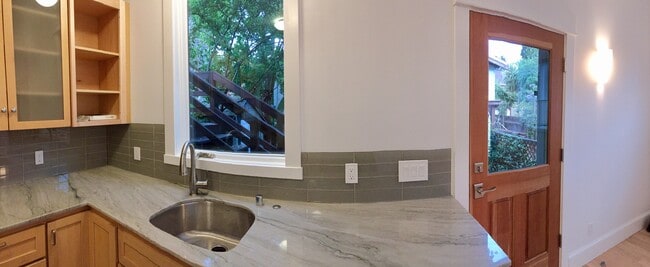 Granite surfaces, sink with a view, quality appliances, brand new plumbing - 3918 Webster St