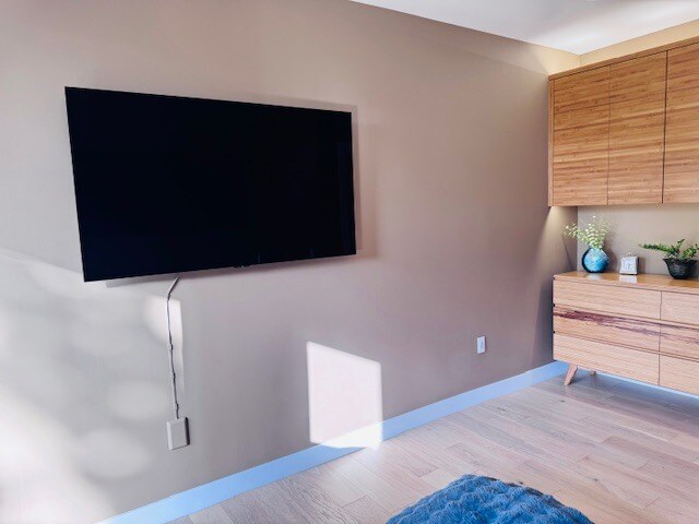 65" Wall-mounted TV - 125 Darlington Ln